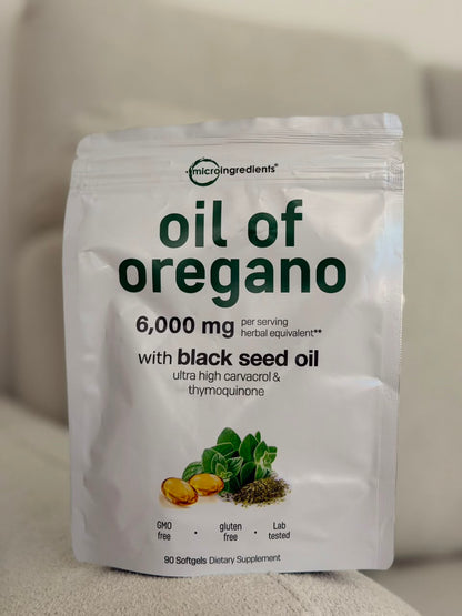 MICRO INGREDIENTS CAPSULAS BLANDAS DE ACEITE DE OREGANO