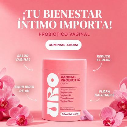 URO PROBIOTICOS VAGINALES PARA MUJERES 60 CAPSULAS