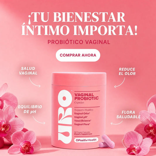 URO PROBIOTICOS VAGINALES PARA MUJERES 60 CAPSULAS