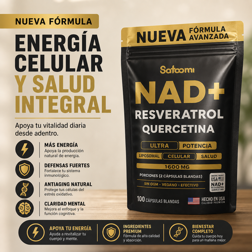 NAD+RESVERATROL QUERCETINA